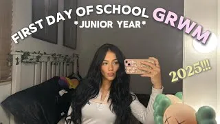 Thumbnail: FIRST DAY OF SCHOOL GRWM!! | *junior year* (realistic morning routine)📓