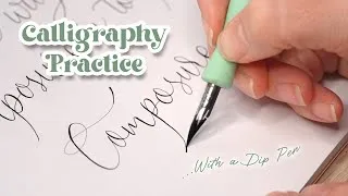Thumbnail: Calming Calligraphy Practice | How to Develop Composure