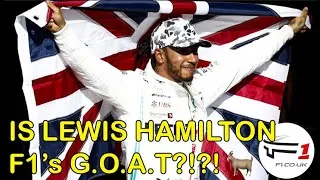 Thumbnail: Is Lewis Hamilton the greatest Formula 1 driver of all time?!