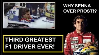 Thumbnail: Ayrton Senna: The 3rd greatest Formula 1 driver ever!