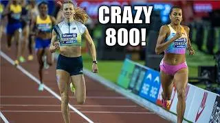 Thumbnail: The Women's 800 Meters Is Officially Getting Ridiculous - Femke Bol V. Audrey Werro - Brussels Final