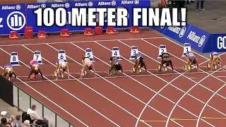 Thumbnail: Women's 100 Meter FINAL Was Incredible! || 2026 Brussels Diamond League Final