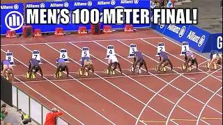 Thumbnail: Men's 100 Meter FINAL Was Incredible! || 2026 Brussels Diamond League Final