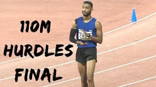 Thumbnail: 110m Hurdles Final of 62nd Interstate Senior Athletics Championship 2023 , Bhuwaneshar Odisha