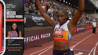 Thumbnail: OMG! Fastest 200m Mellissa Jefferson defeats Gabby & A class feilf to win insane speed 