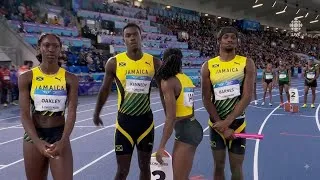 Thumbnail: OMG! Fastest 4x400m come back history Jamaica destroyed  entire feild 2026 common wealth games 