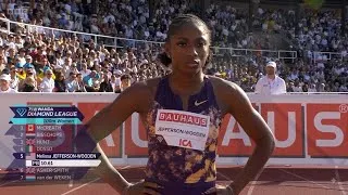 Thumbnail: OMG! Usa Mellissa Jefferson unstoppable she destroyed the feild Stockholm diamond league 2026