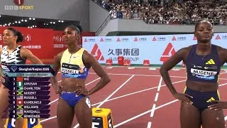 Thumbnail: OMG ! Fastest 100mh Masai Russell destroyed tobi amusan to win insane speed 