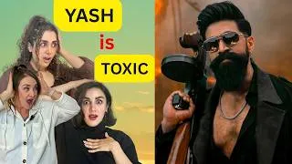 Thumbnail: Yash’s TOXIC Teaser Just SHOCKED the World?! 🌍 Canadian 🇨🇦, 2 Iranians 🇮🇷 & Indian 🇮🇳 React 😱🔥