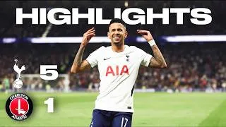 Thumbnail: Sávio scores on debut! | Spurs 5-1 Charlton | Carabao Cup Highlights