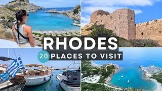 Thumbnail: 20 Things to Do in Rhodes, Greece - 4K Rhodes Travel Guide
