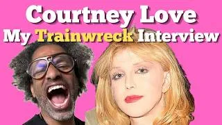 Thumbnail: My Trainwreck, Awkward, Cringe Interview with Courtney Love