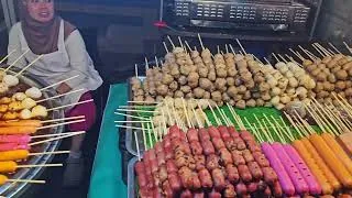 Thumbnail: Ramkhamhaeng Night Market Full Food Tour｜Cheap Seafood, Skewers, Desserts & Street Goods Bangkok