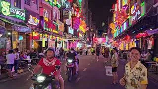 Thumbnail: Bùi Viện Street Ho Chi Minh City Nightlife | Relaxing Music