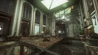 Thumbnail: Dishonored 2 Ambience | Guest Area with the Waterfall in Clockwork Mansion