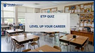 Thumbnail: Touro GST Educational Technology Quiz