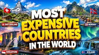 Thumbnail: Top 5 Most Expensive Countries In The World | Switzerland | Luxembourg | Tourpedia 