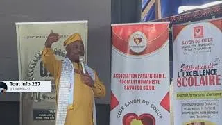Thumbnail: Douala 2026 : Brice Mbouché honoré par l'ONU CISRI- Cérémonie SAVON DU CŒUR - EXCELLENCE SCOLAIRE