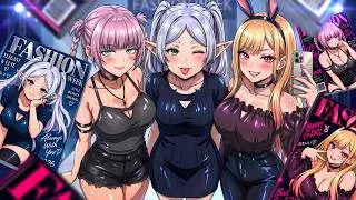 Thumbnail: GoldZoro - I KISSED A GIRL (Hardstyle) | Toxic AMV