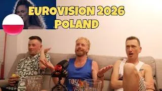 Thumbnail: EUROVISION 2026 - POLAND - LIVE PERFORMANCE - REACTION