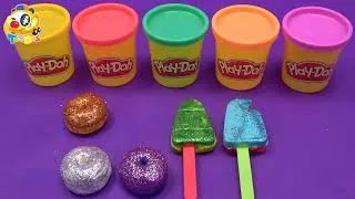 Thumbnail: Story Show | Magic Turns the Yummy Donuts into Ice Cream | Learn Colors with Plasticine | | ToyBus
