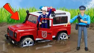 Thumbnail: 소방차 트럭 크레인 중장비 친구들을 도와줘요 Dump Truck Assembly Toys