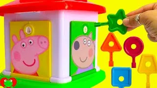 Thumbnail: Peppa Pig and Friends Learn Colors with Lock and Key