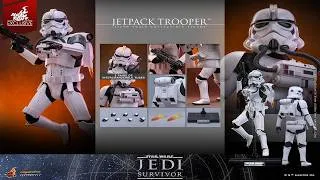 Thumbnail: A LOOK AT: Star Wars Jedi Survivor – Jetpack Trooper Figure by  Hot Toys