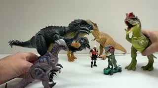 Thumbnail: 7 Jurassic World Dinosaurs Auction RARE Toy Figures with Bonuses