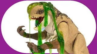 Thumbnail: Rebirth of Distortus Rex Hatching Jurassic World SURPRISE EGGS - Mutant Dinosaur DNA