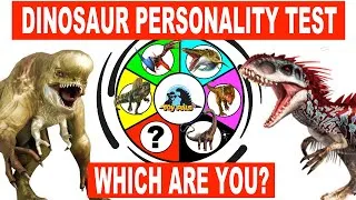 Thumbnail: Jurassic World Rebirth DINOSAUR PERSONALITY TEST Spinning Wheel Game w/ Dino DNA
