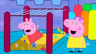 Thumbnail: Peppa Pig FALLS in the BOUNCY CASTLE MAZE! 😲 Cousin Chloe's Birthday Party | Full Episodes | 26 Mins