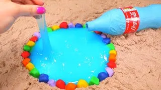 Thumbnail: How To Make a Coca Cola Bottle With Kinetic Sand And Slime