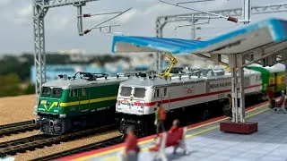Thumbnail: भारत की ट्रेन |गरीबरथ एक्सप्रेस 🇮🇳🚂| HO Scale Indian Model Trains 