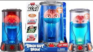 Thumbnail: NEW ZURU Robo Alive BRAIN ROT BRIAN is Actually INSANE! 🧠⚡ (Unboxing & Sounds)