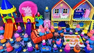 Thumbnail: 9 Minutes Satisfying with Unboxing Cute Peppa Pig Slide Playground Toys Set ASMR | Review Toys