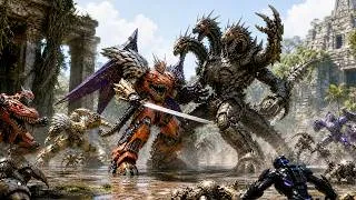 Thumbnail: Epic 3D Mecha Cinematic Ultimate Dinosaur Beast Robot Combination Battle