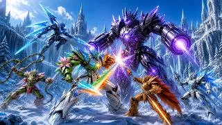 Thumbnail: Rise of the Season Guardians 4 Way Mecha Combination Battle