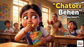 Thumbnail: Anaya Ki Chatori Behen - Healthy vs Junk Food | Moral Story for Kids | ToyStars