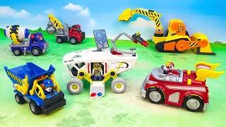 Thumbnail: The Paw Patrol is rushing to stop the robber.  Rubble & Crew rescue the city.  Monster Truck Races.