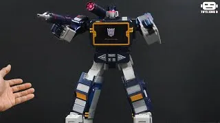Thumbnail: Robosen Auto Transforming Soundwave Flagship G1 - Detailed Close-Up Showcase (Adult Collector)
