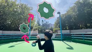 Thumbnail: Paper Wreath that can PLAY | Paper Ninja Star (shuriken)
