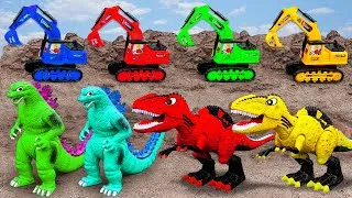Thumbnail: Dinosour Family's Journey - Animal Toy for kids | ToyTV khủng long