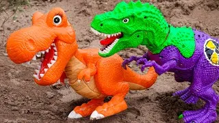 Thumbnail: T-rex dinosaur, Spiderman, Hulk and friends - Animal Toy for kids | ToyTV khủng long