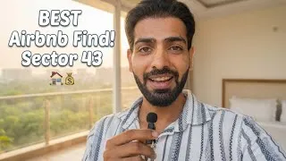 Thumbnail: 1 Rupee to 1 Crore Day 238: Finding High-ROI Airbnb Property in Sector 43! 🏠✨