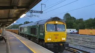Thumbnail: Bristol Parkway; GBRf 66791 6F14 2052 Westerleigh Junction to Hinksey Sidings at 21:14 24/07/2026