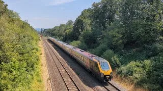 Thumbnail: Hatherley Crossing Cheltenham; XC 220022 + 220032 1V50 0640 Newcastle - Plymouth at 11:54 18/07/2026