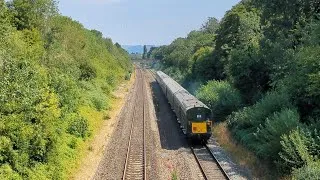 Thumbnail: Hatherley Crossing Cheltenham; DEMU 1013 1Z13 0610 Hastings to Minehead WSR at 12:06 18/07/2026