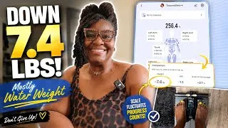 Thumbnail: I LOST 7.4 LBS IN ONE WEEK! 😱 The Truth About Water Weight & Scale Fluctuations #GIMMECARE @RENPHO 