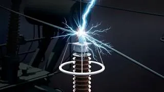 Thumbnail: When Lightning Hit an Electrical Substation? | Detailed 3D Animation
